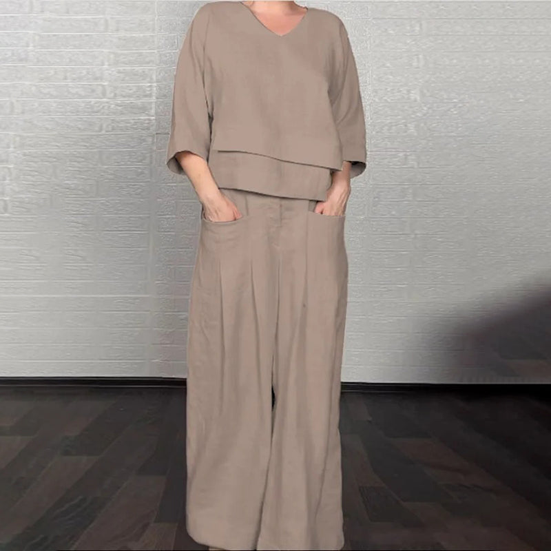Pants with linen – Premium Look