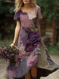 Chic Maxi Dress in linen, Unbeatable Price