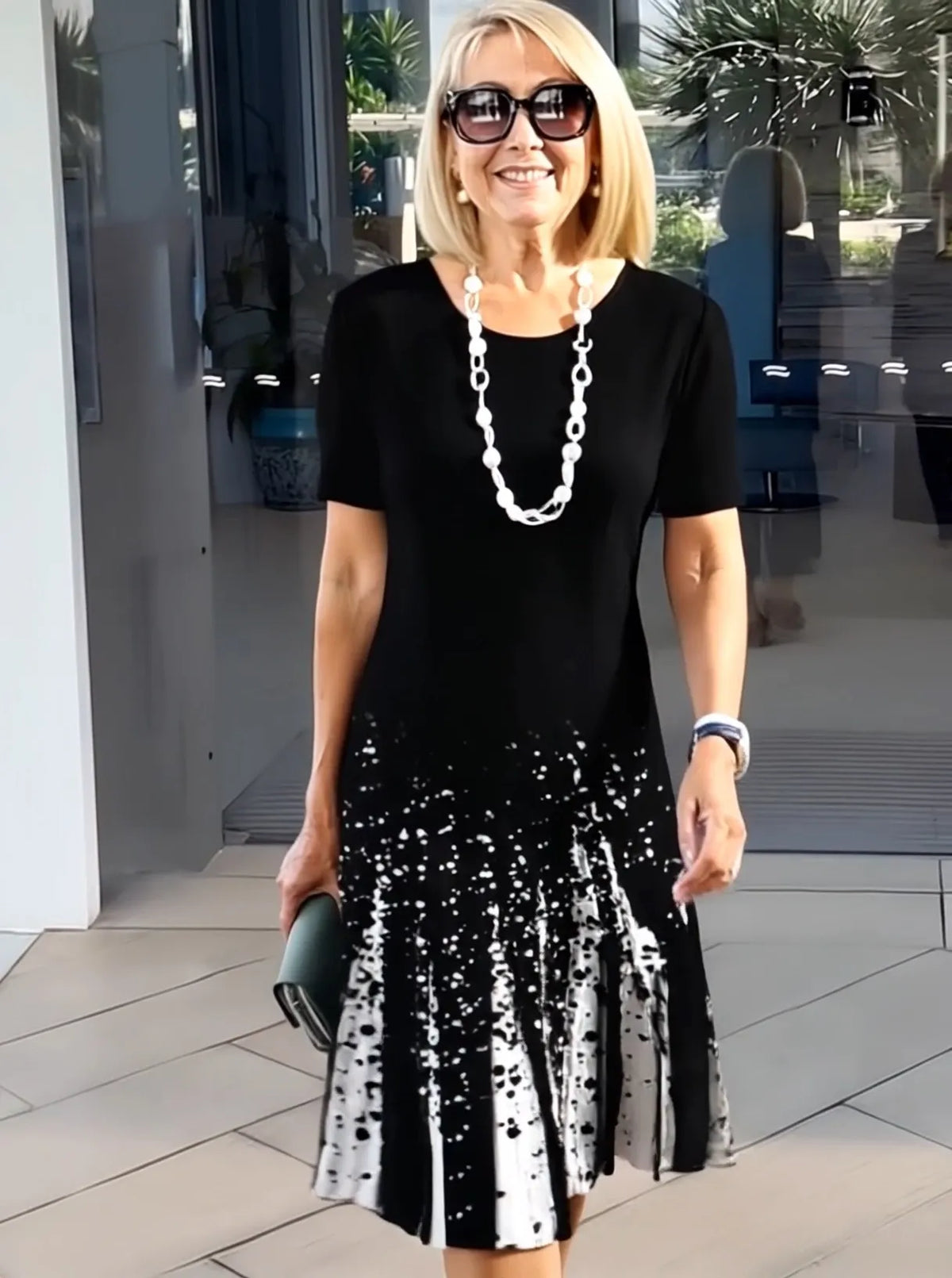 3D Printed Loose Medium Dress