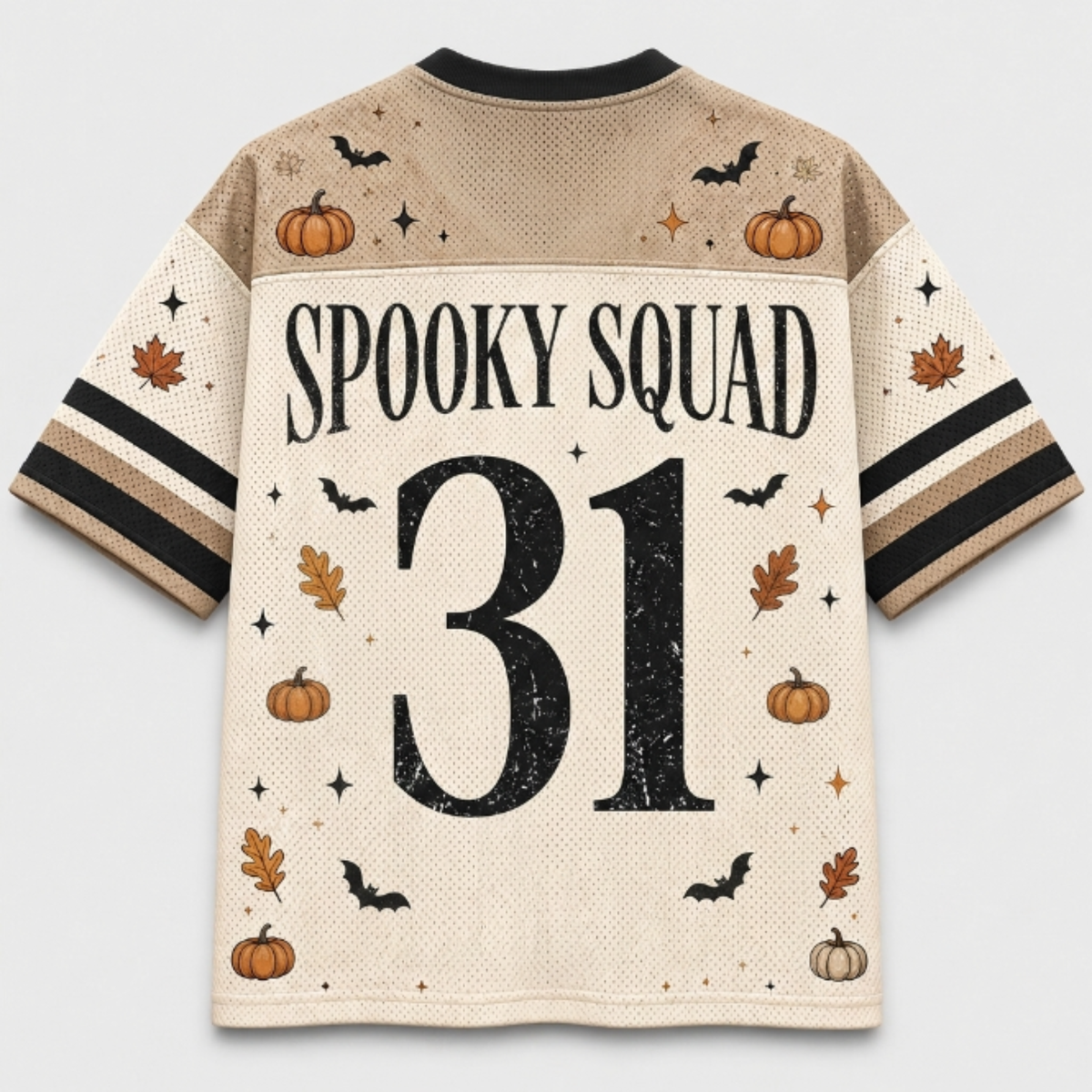 Chaotic Club Spooky Season Ghost Camo Leopard Checkered Mesh Jersey