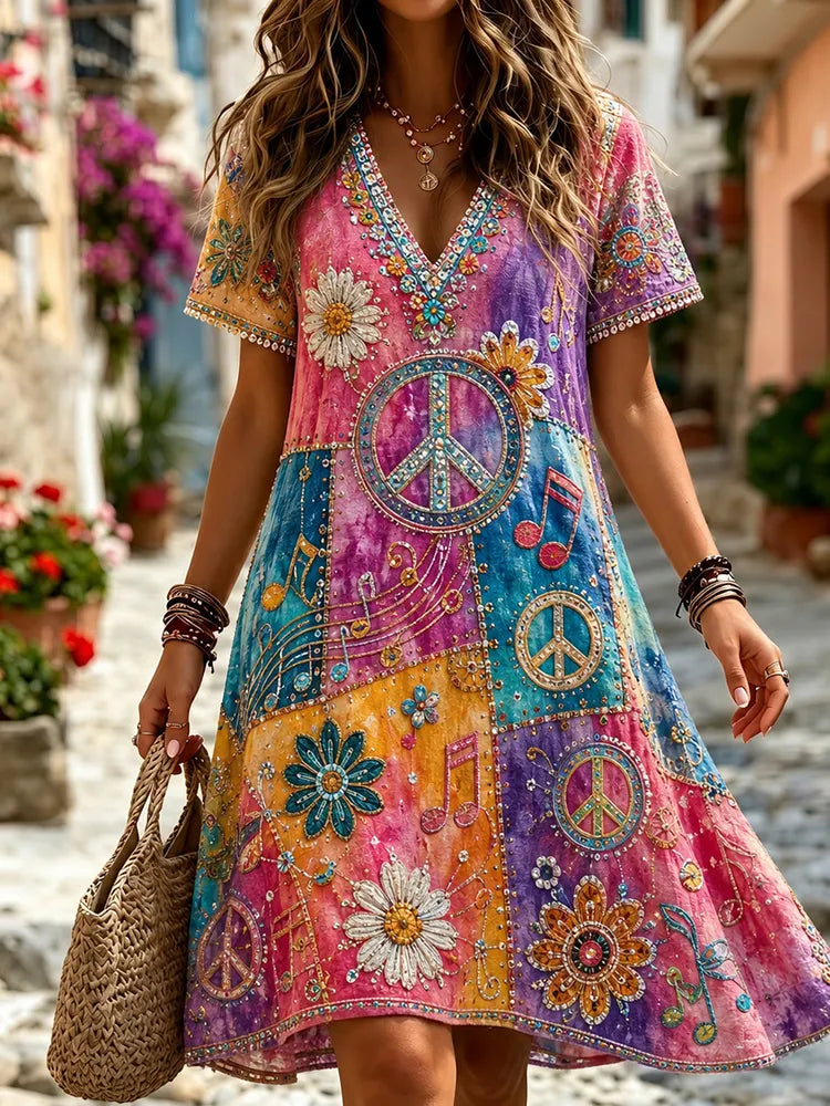Elevated Midi Dress – Retro, Budget-Friendly
