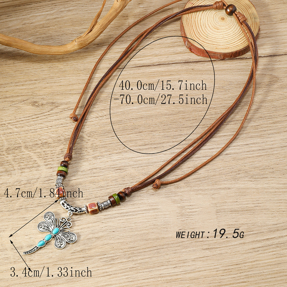 Women's Bohemian Drago y Necklace