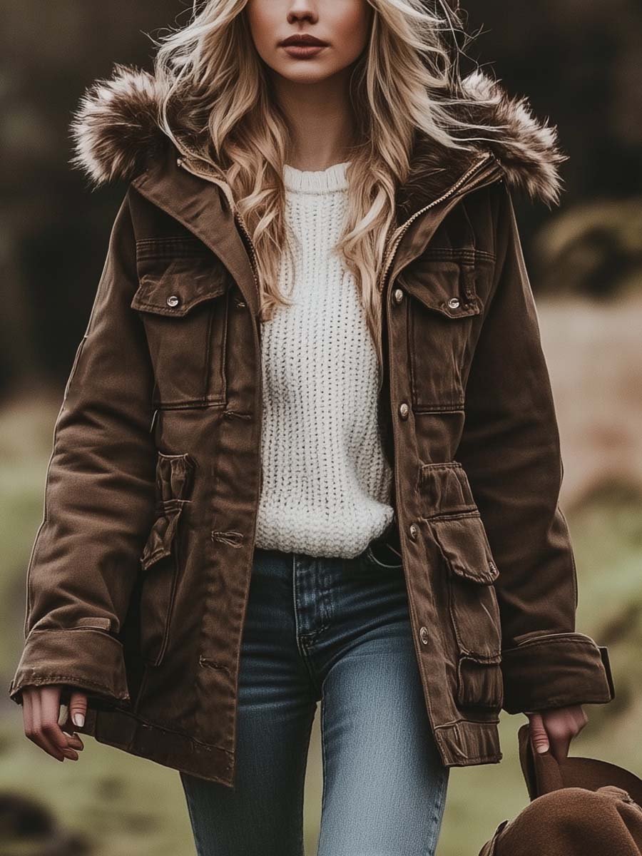 Vintage Jacket in soft, Affordable Luxury