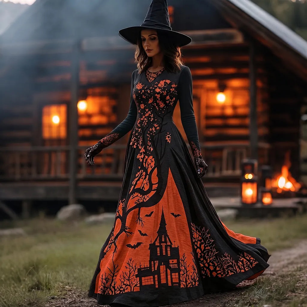 Chic Maxi Dress – Boo-tiful Halloween