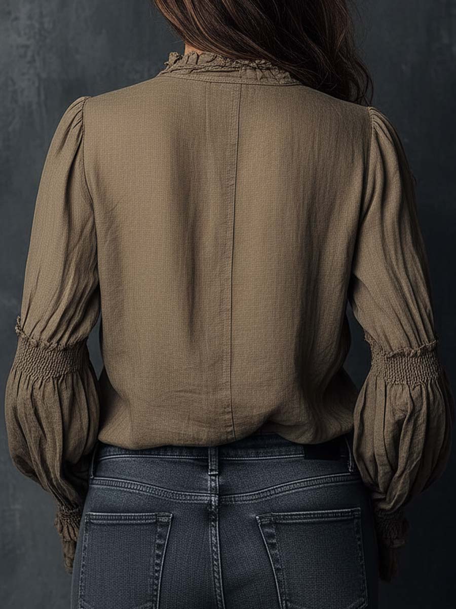 Boho Blouse in soft, Unbeatable Price