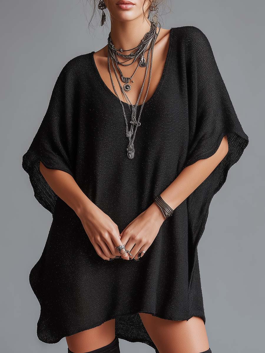 Wickedly Chic Mini Dress – Spooky Pick
