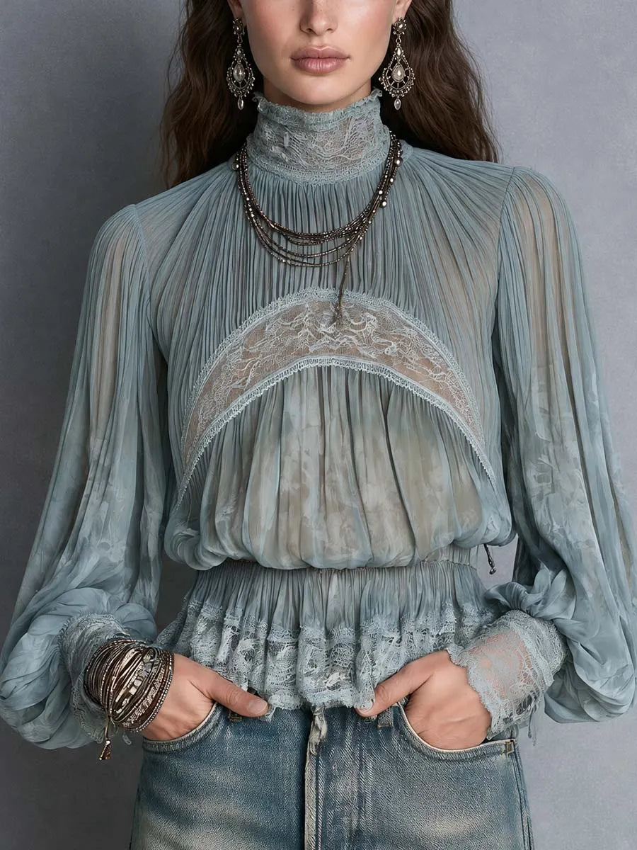 Blouse with lace – Best Value