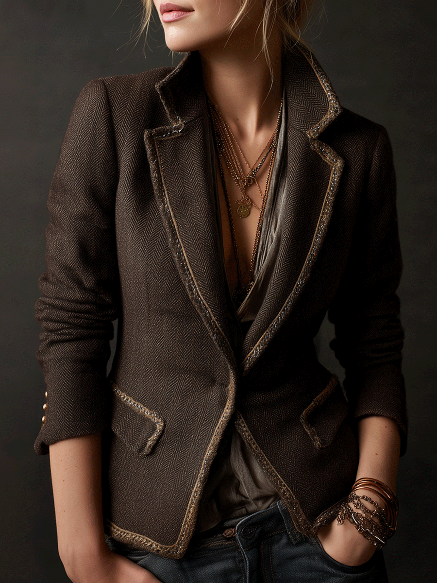 Blazer That Flatters – Vintage & soft