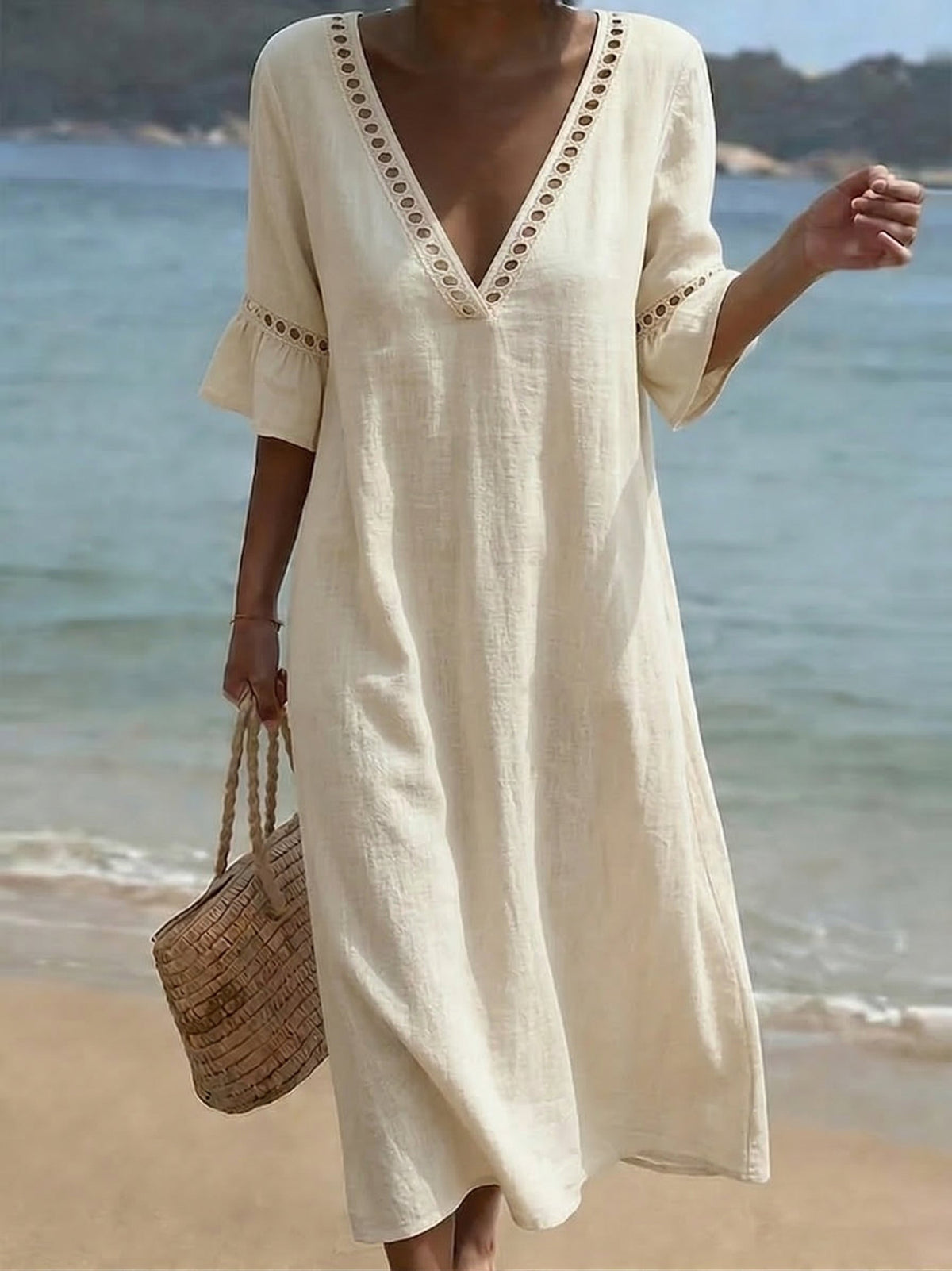 Dress with linen – Affordable Luxury