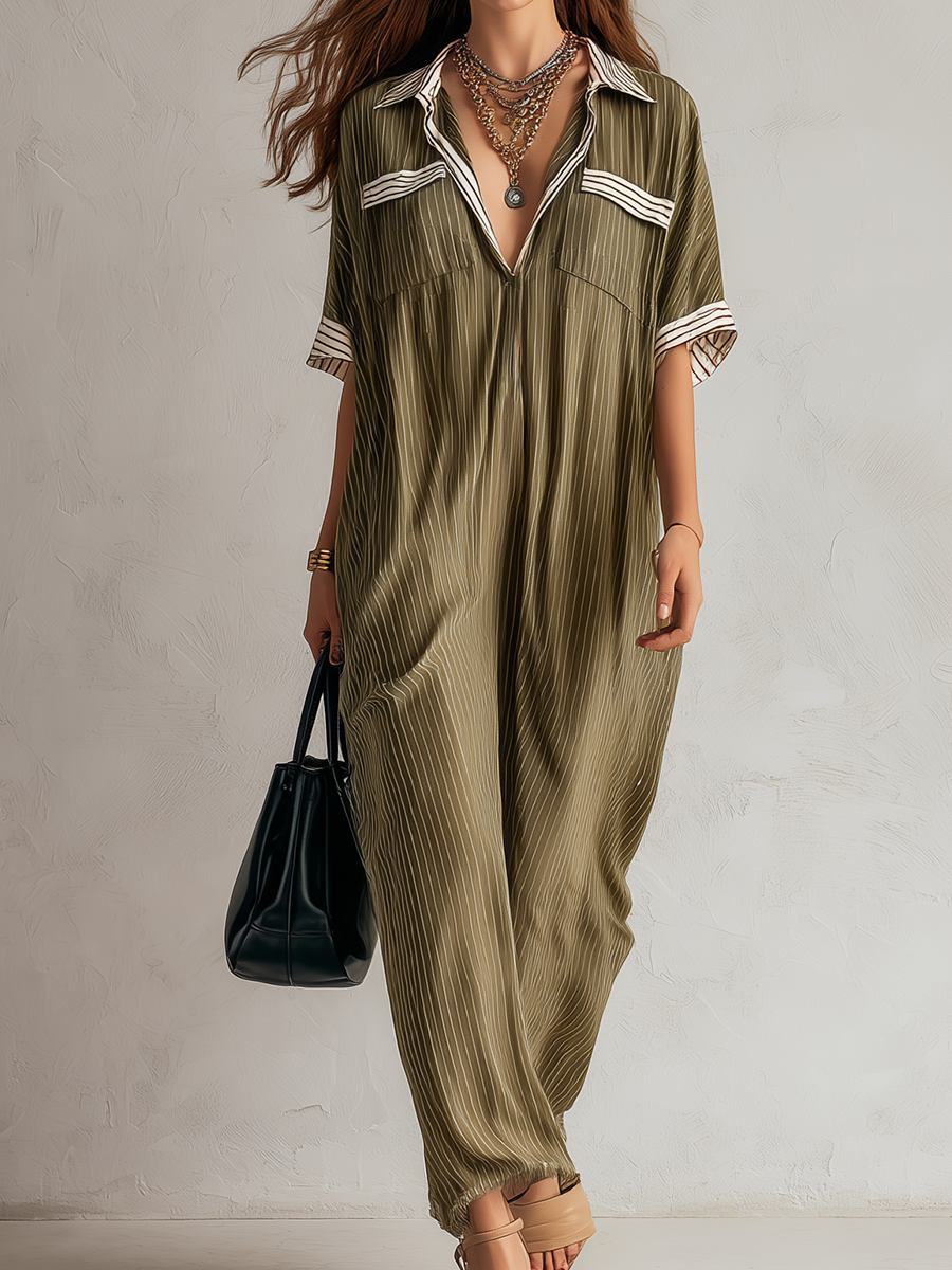 Maxi Dress with pleated – Smart Price