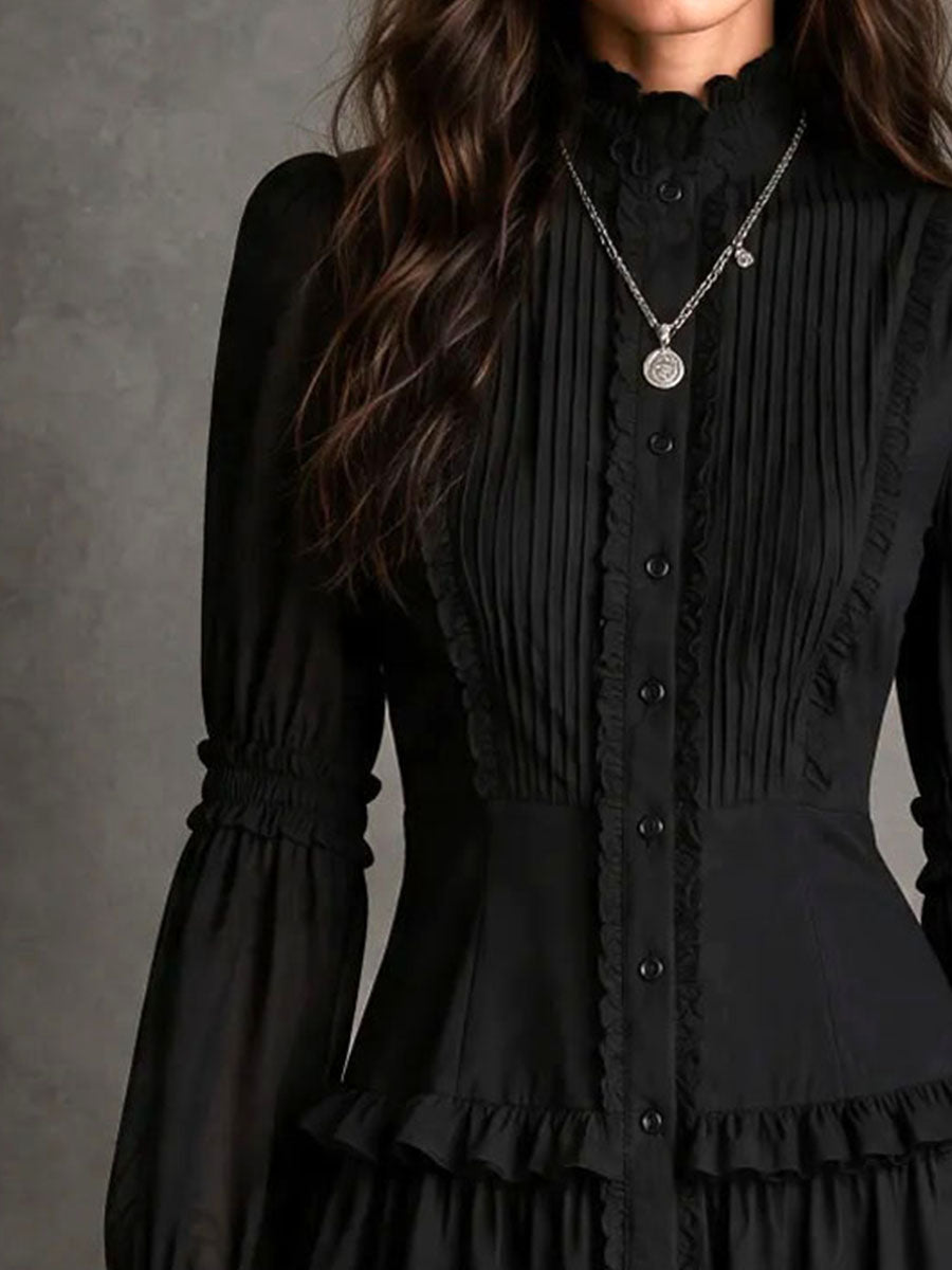 Gothic Mini Dress – Halloween Trend