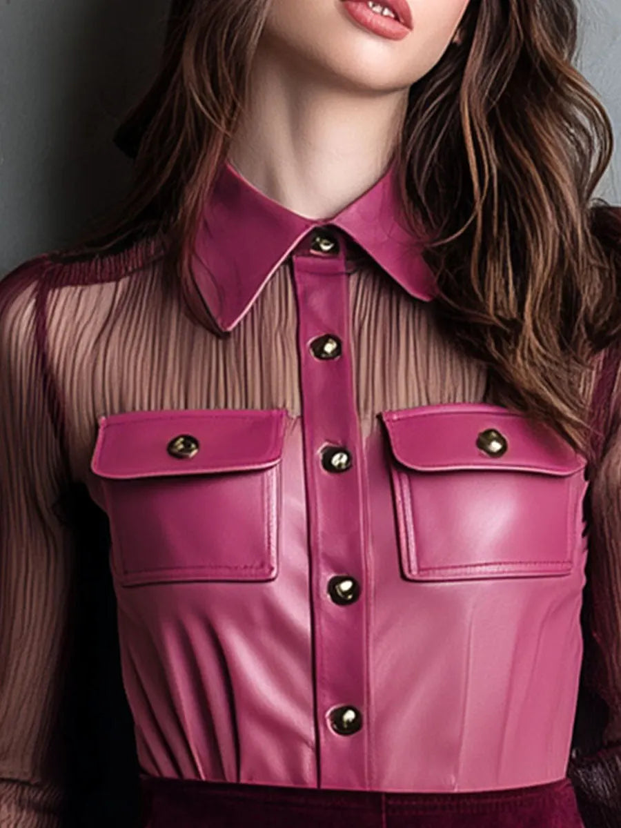 Chic Blouse in soft, Affordable Luxury
