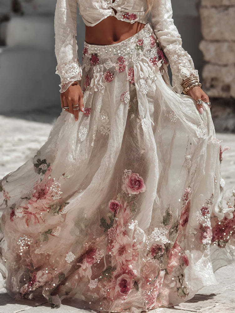 Skirt with linen – Affordable Luxury