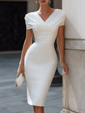 Chic Midi Dress in premium, Designer Aesthetic