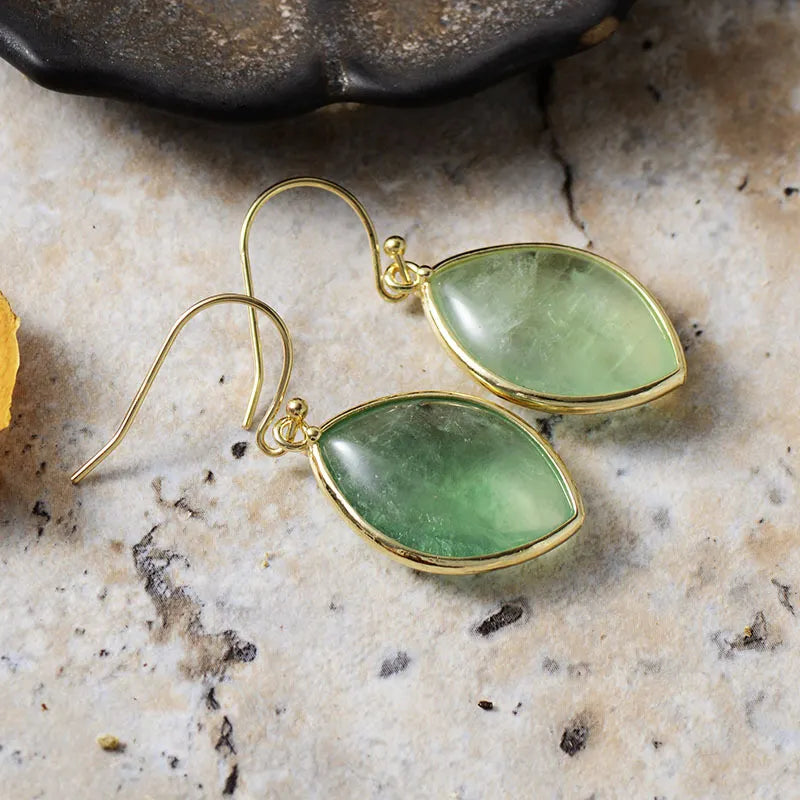 Minimalist crystal earrings