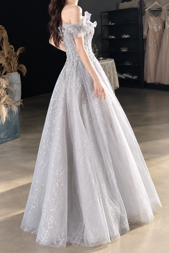 silver-off-shoulder-ball-gown-sequin-tulle-quinceanera-dress