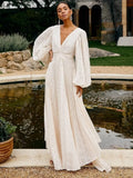 Allegory Elsa Cream Maxi Dress