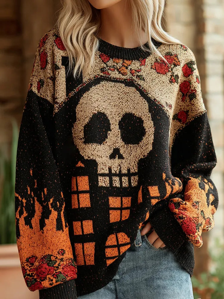 Retro Sweater – Boo-tiful Halloween