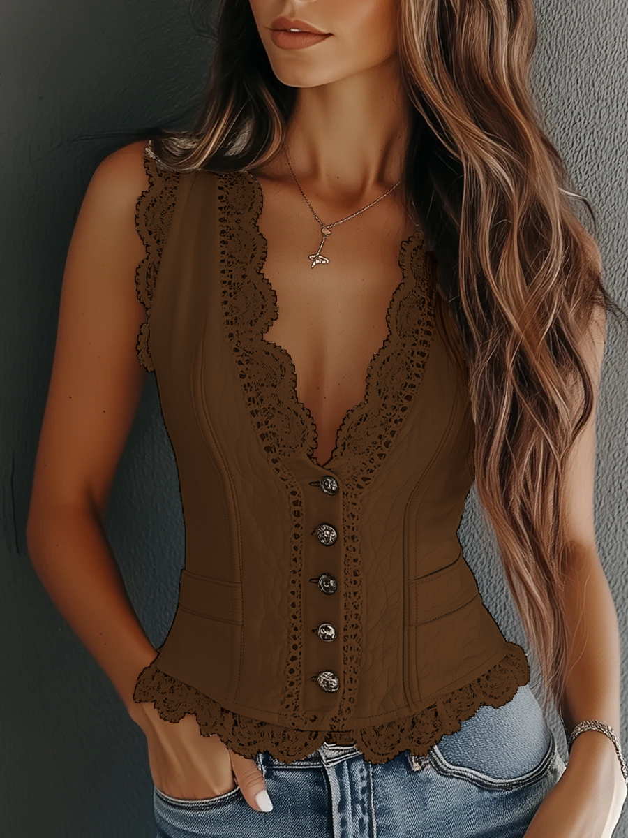 Vintage Statement Piece in lace, Affordable Luxury