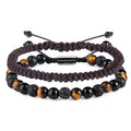 N Colored Rope Braided Adjustable Bracelet