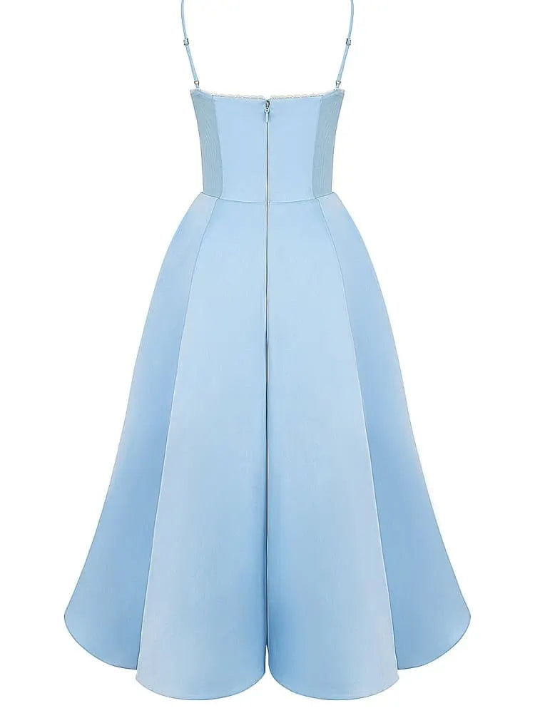 Cinderella Blue Tulle Midi Dress