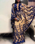 Versatile Elegant Print Women's Dress