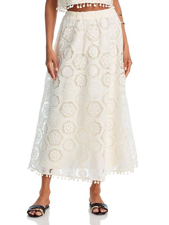 Square Crochet Tank Top & Maxi Skirt