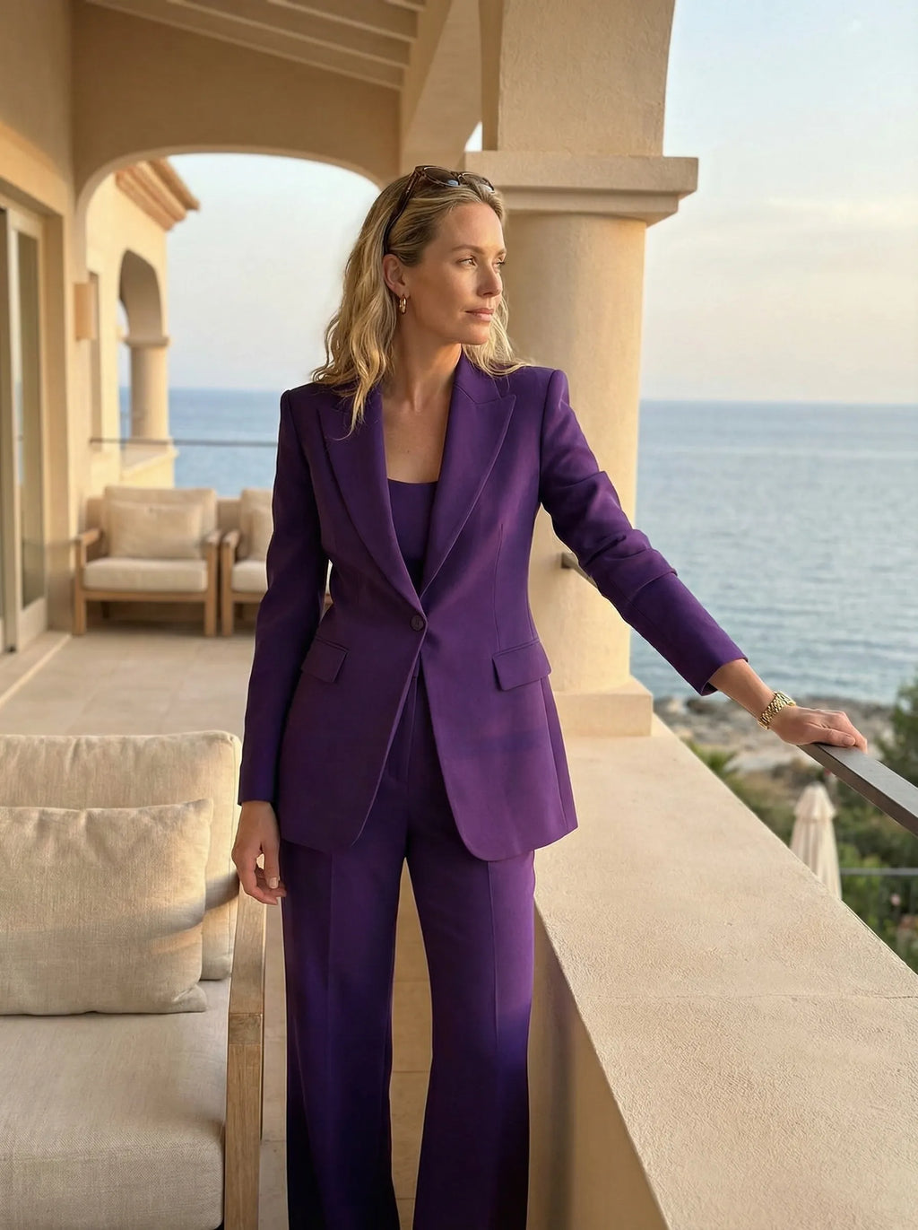 Chic Suit in soft, Smart Price