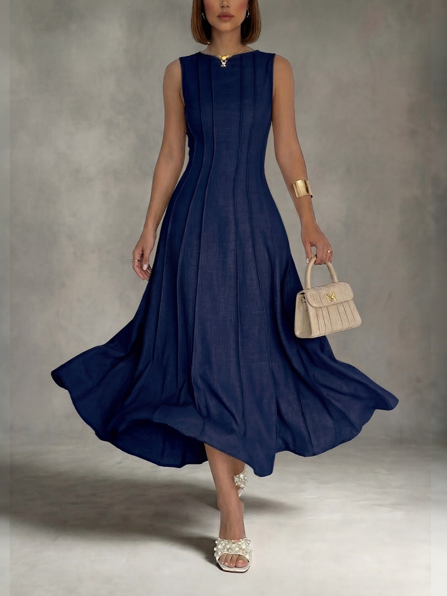 Chic Dress in pleated, Unbeatable Price