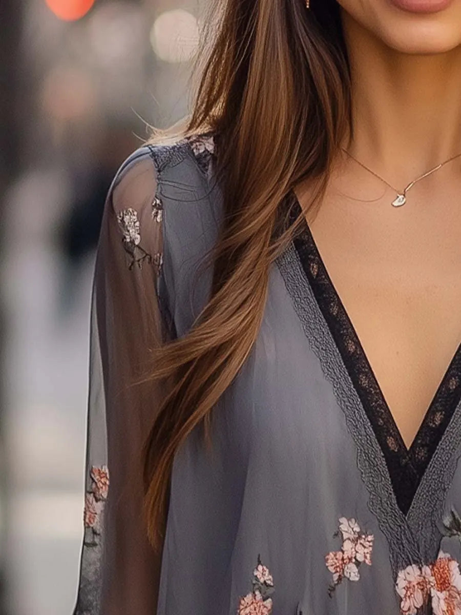 Boho Blouse in soft, Affordable Luxury