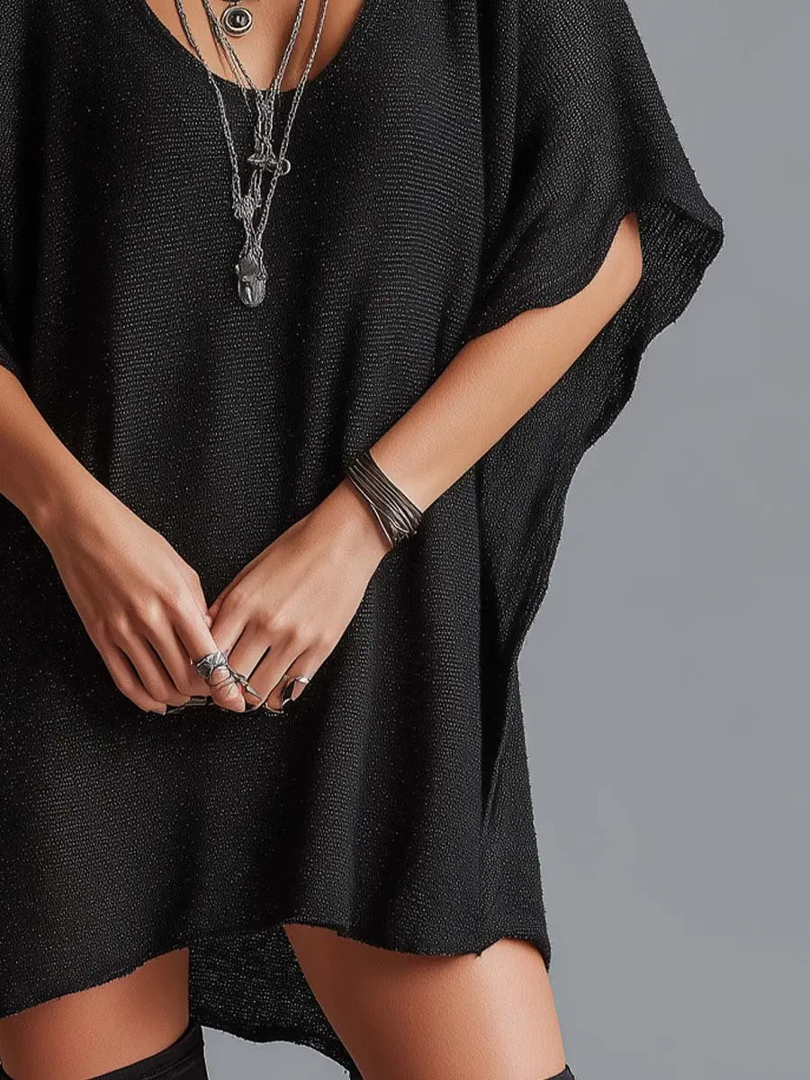 Wickedly Chic Mini Dress – Spooky Pick