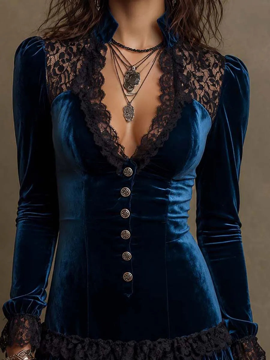 Wickedly Chic Mini Dress – Spooky Pick