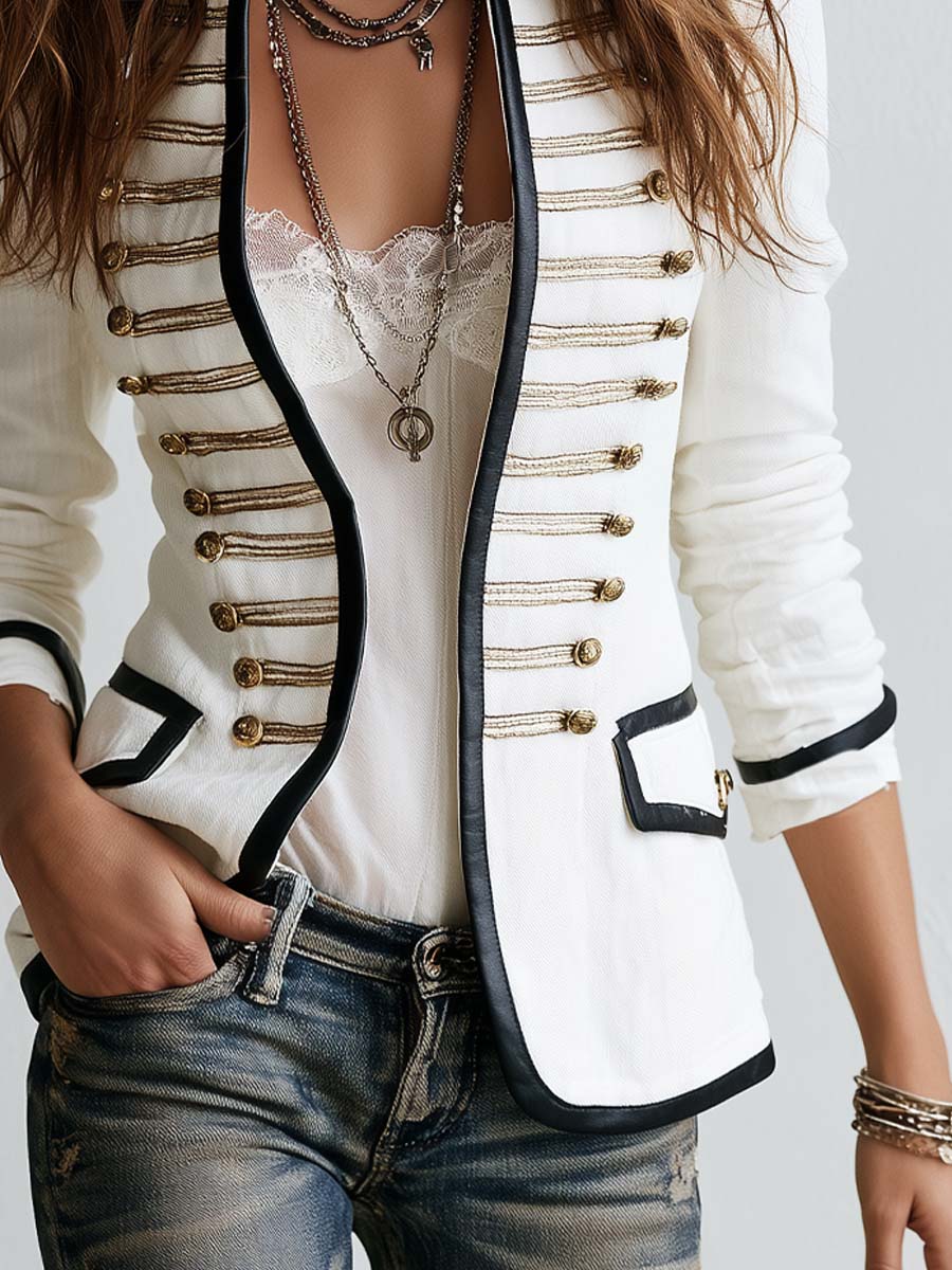 Chic Jacket in soft, Premium Look