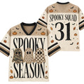 Chaotic Club Spooky Season Ghost Camo Leopard Checkered Mesh Jersey