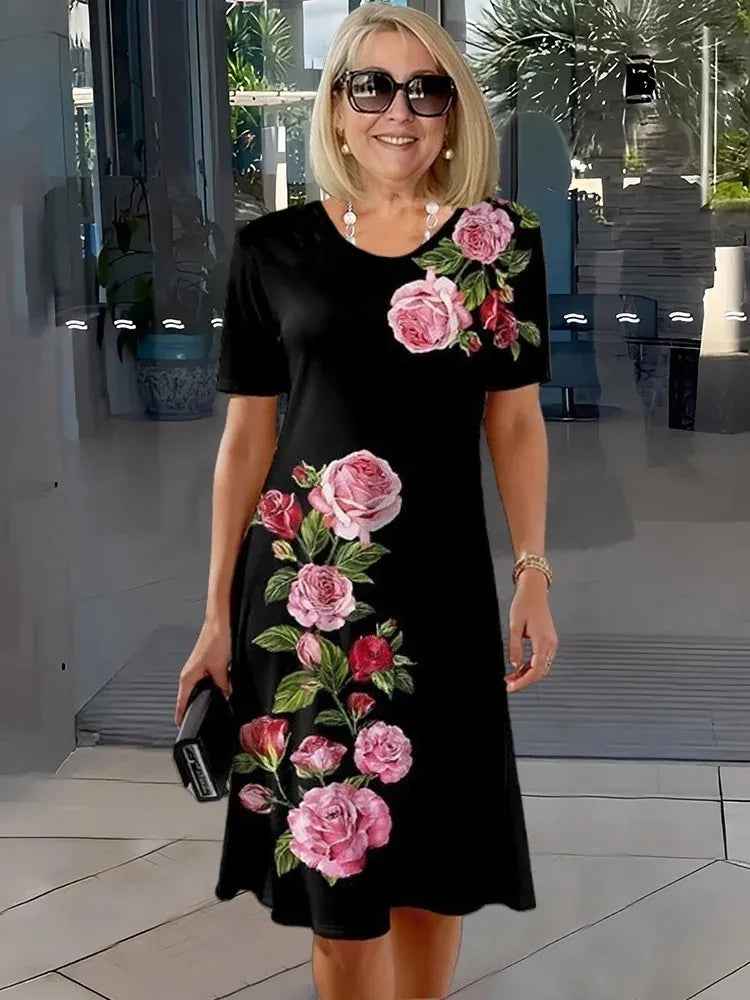 3D Printed Loose Medium Dress