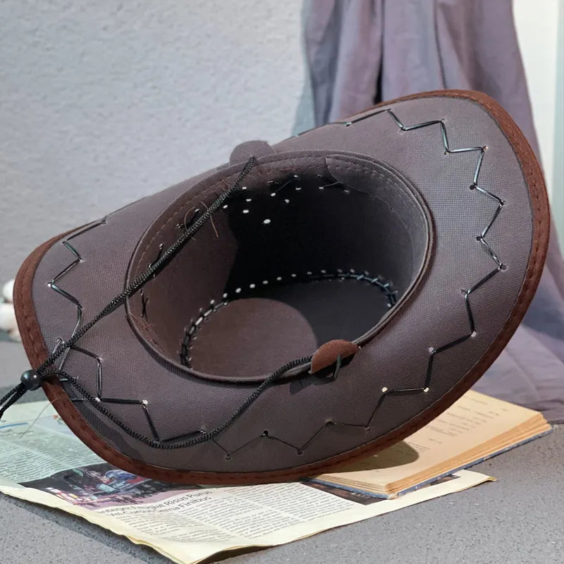 Vintage Outdoor Western Unisex Cowboy Hat
