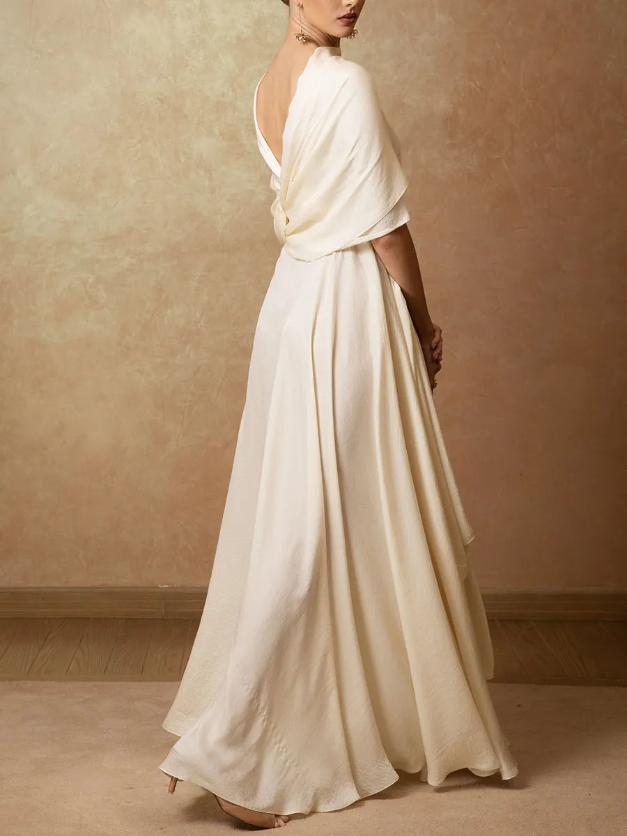 layered Cape Dress