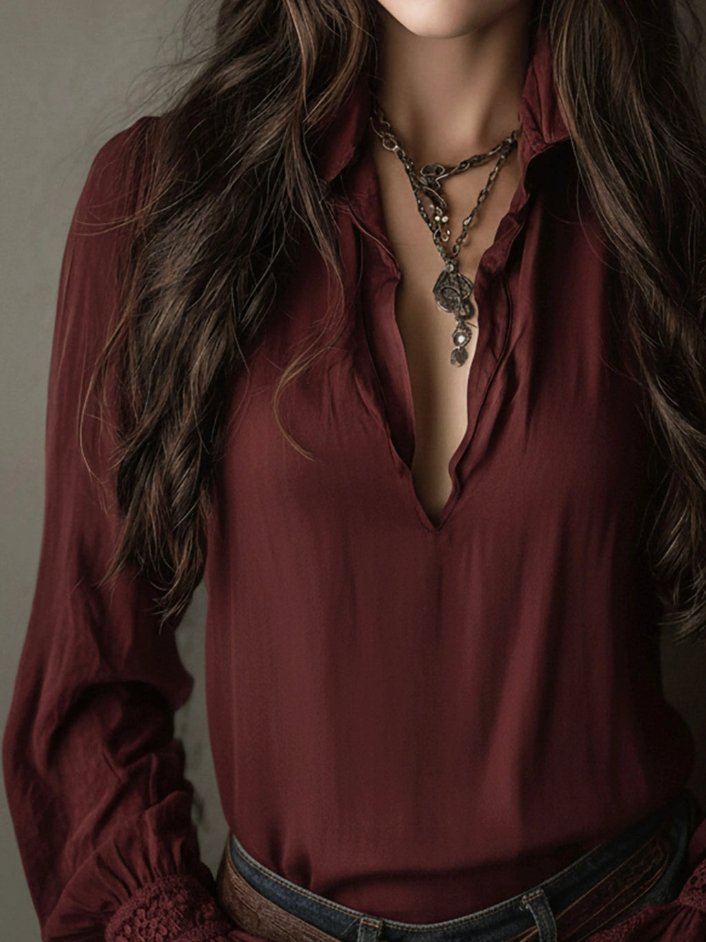 Boho Blouse in lace, Unbeatable Price