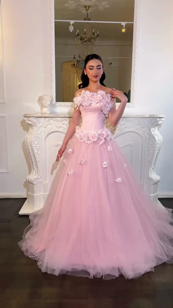 blush-pink-floral-tulle-ball-gown-3d-rose-off-shoulder-prom-dress