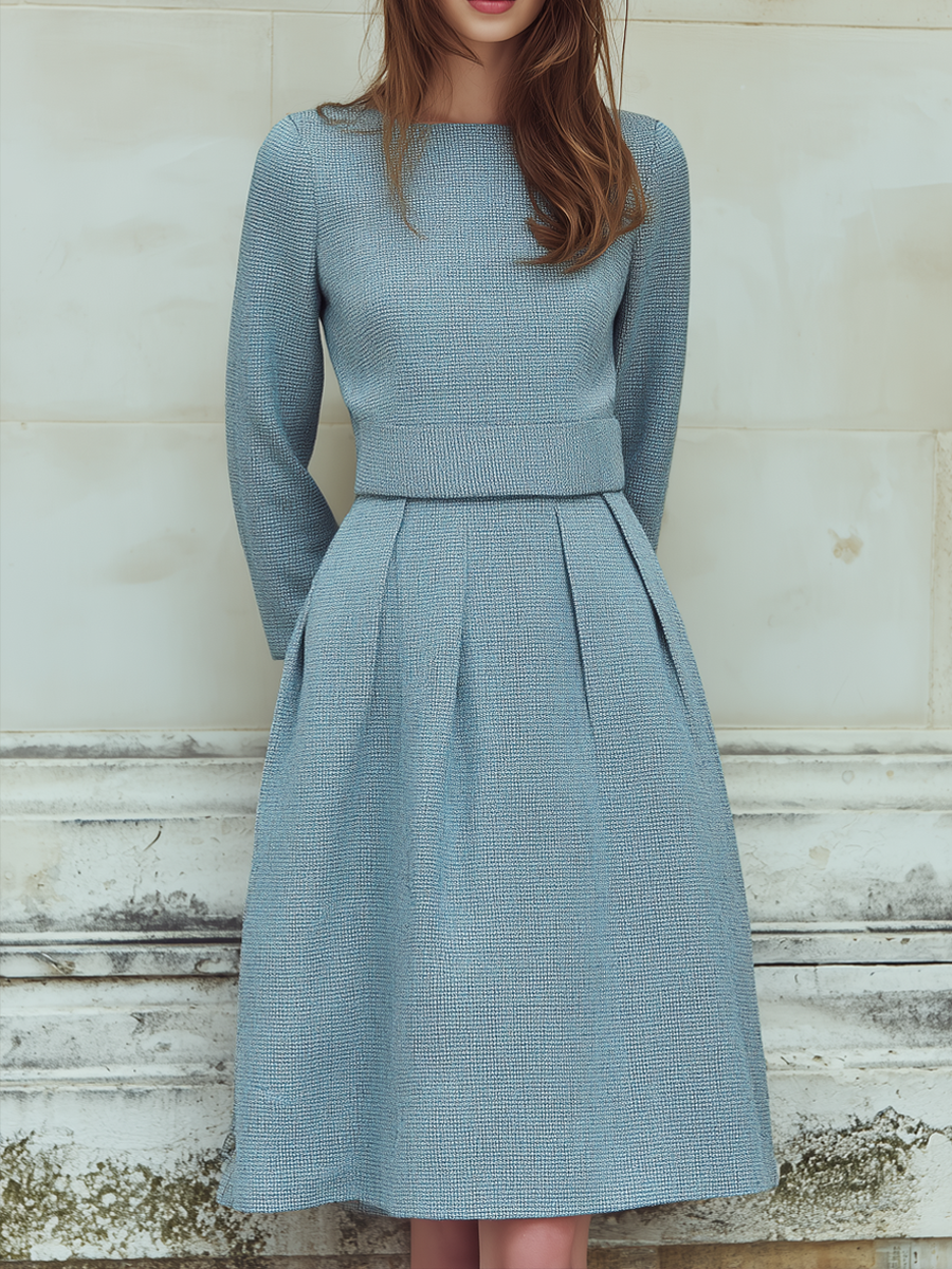 Elevated Midi Dress – Vintage, Everyday Luxury