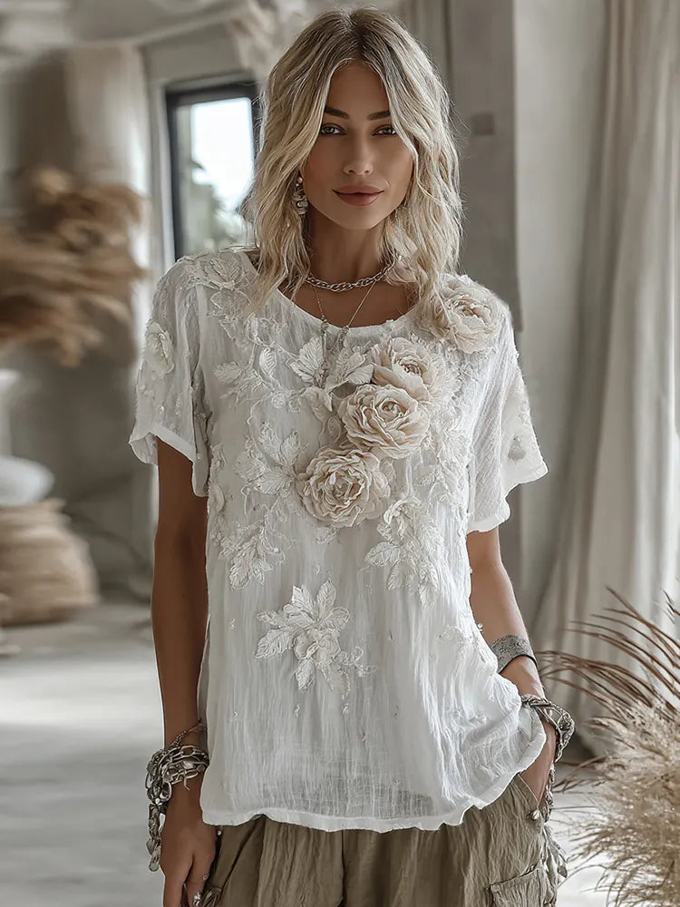 Vintage Shirt in linen, Unbeatable Price