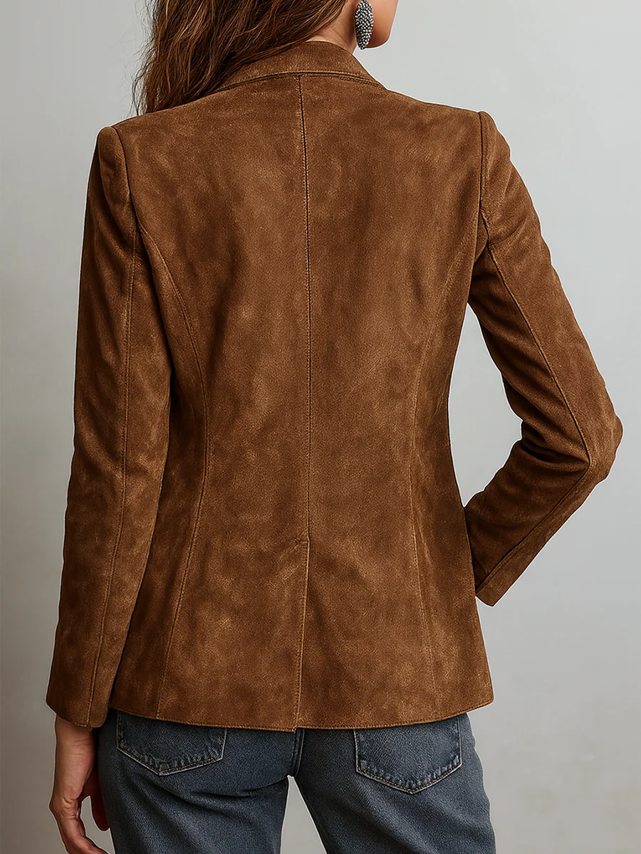 Jacket with suede – Affordable Luxury
