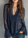 Vintage Blouse in chiffon, Smart Price