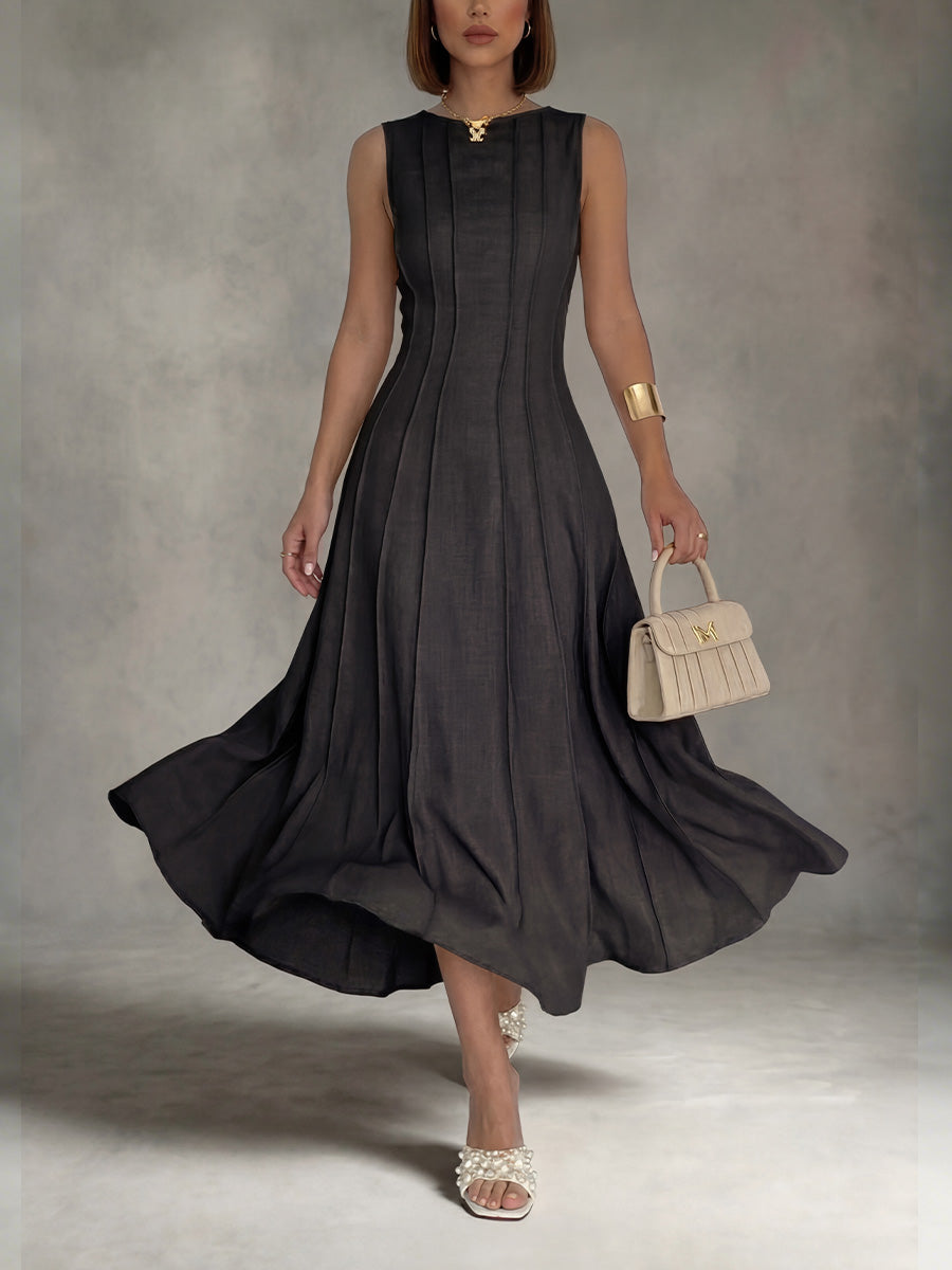 Chic Dress in pleated, Unbeatable Price