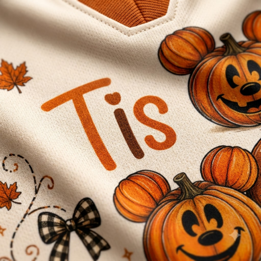 Chaotic Club Custom Mouse Pumpkin Spice Long Sleeve Jersey