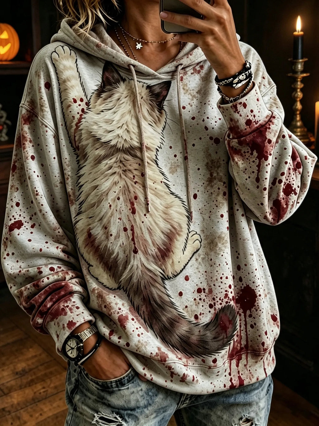 Chic Hoodie – Boo-tiful Halloween