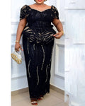 Versatile Elegant Print Women's Dress