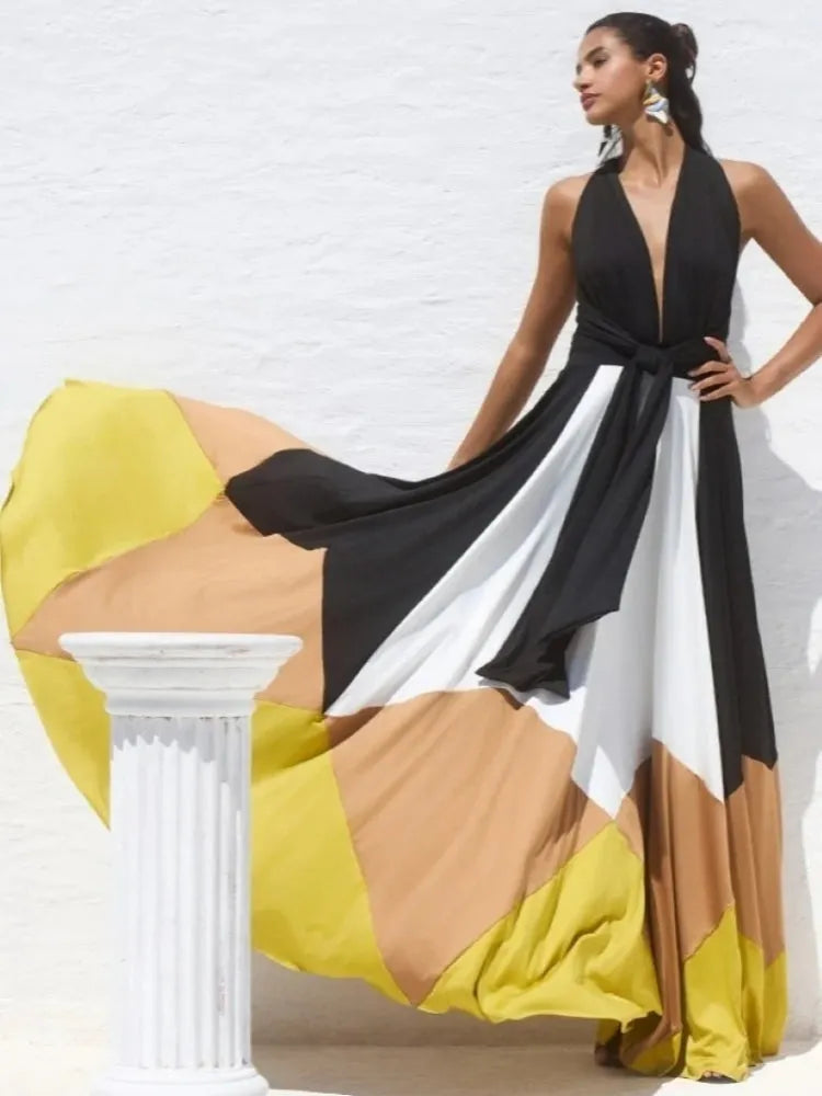 Polymorphic Maxi Dress