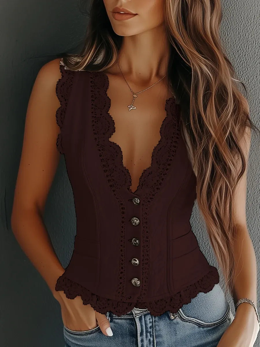 Vintage Statement Piece in lace, Affordable Luxury