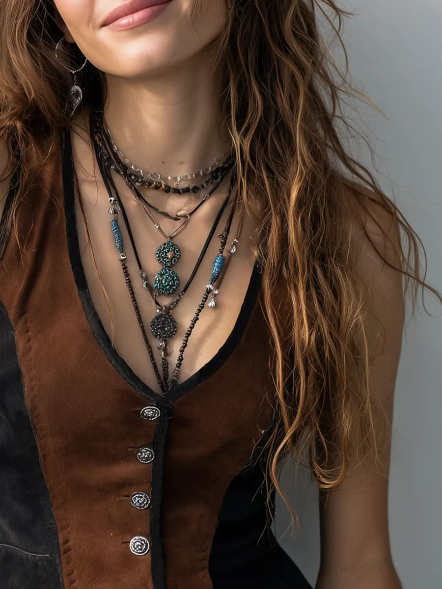 Vintage Statement Piece in suede, Best Value